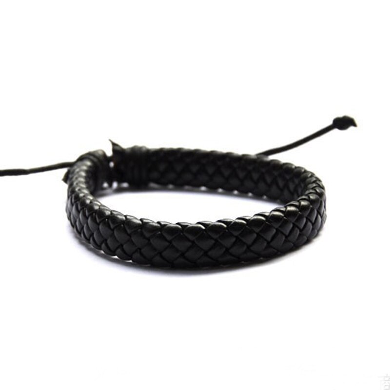 Hüfte-hüpfen Männer Hand-gewebte Armbinde Armreif Surfer Multi-farbe Manschette Einstellbar 1 stück Einfache Leder unisex