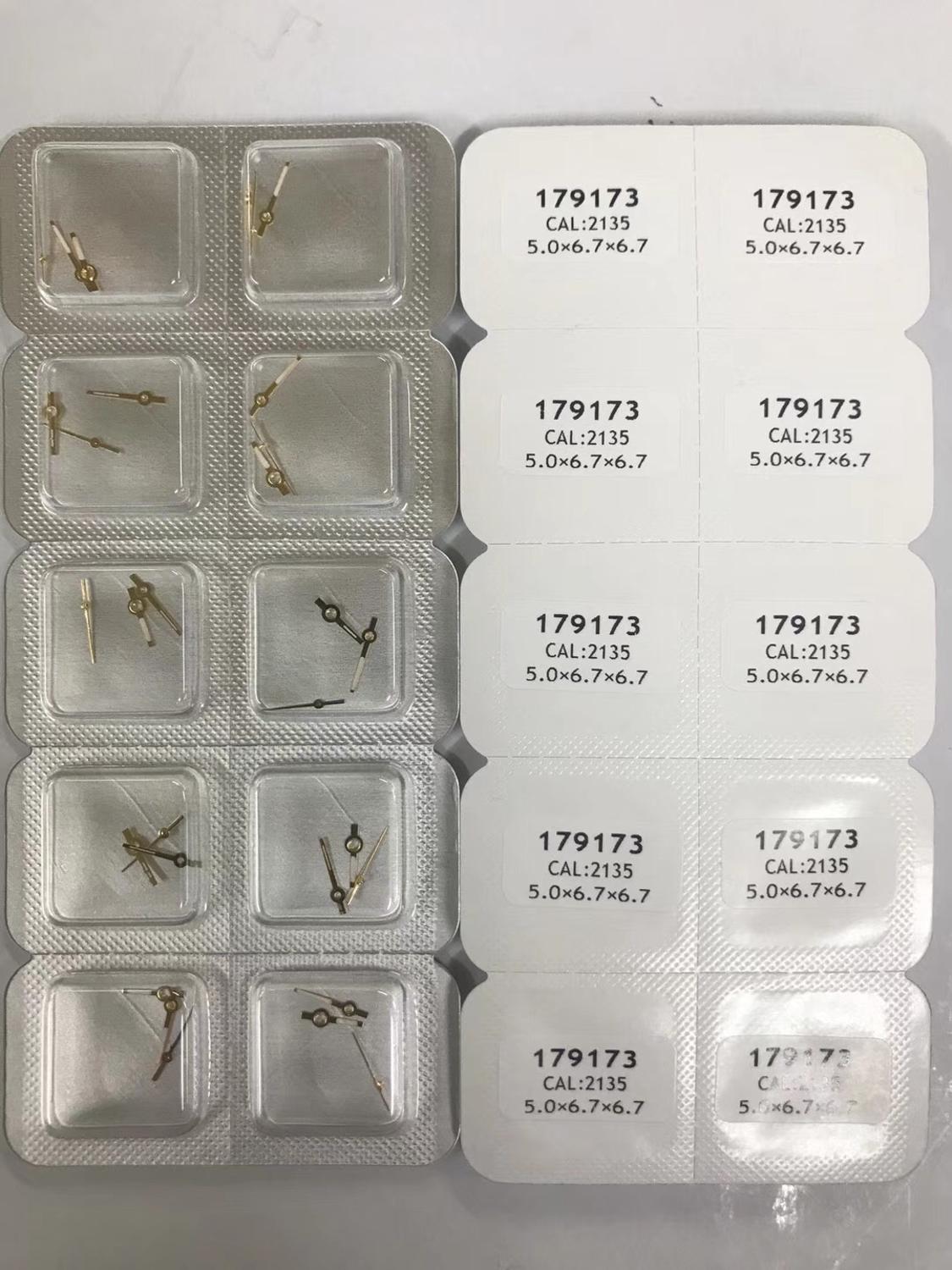 Ur tilbehør kvindelig stil nål 2135 urværk tilbehør 2135 hænder sølv guld enkelt priser