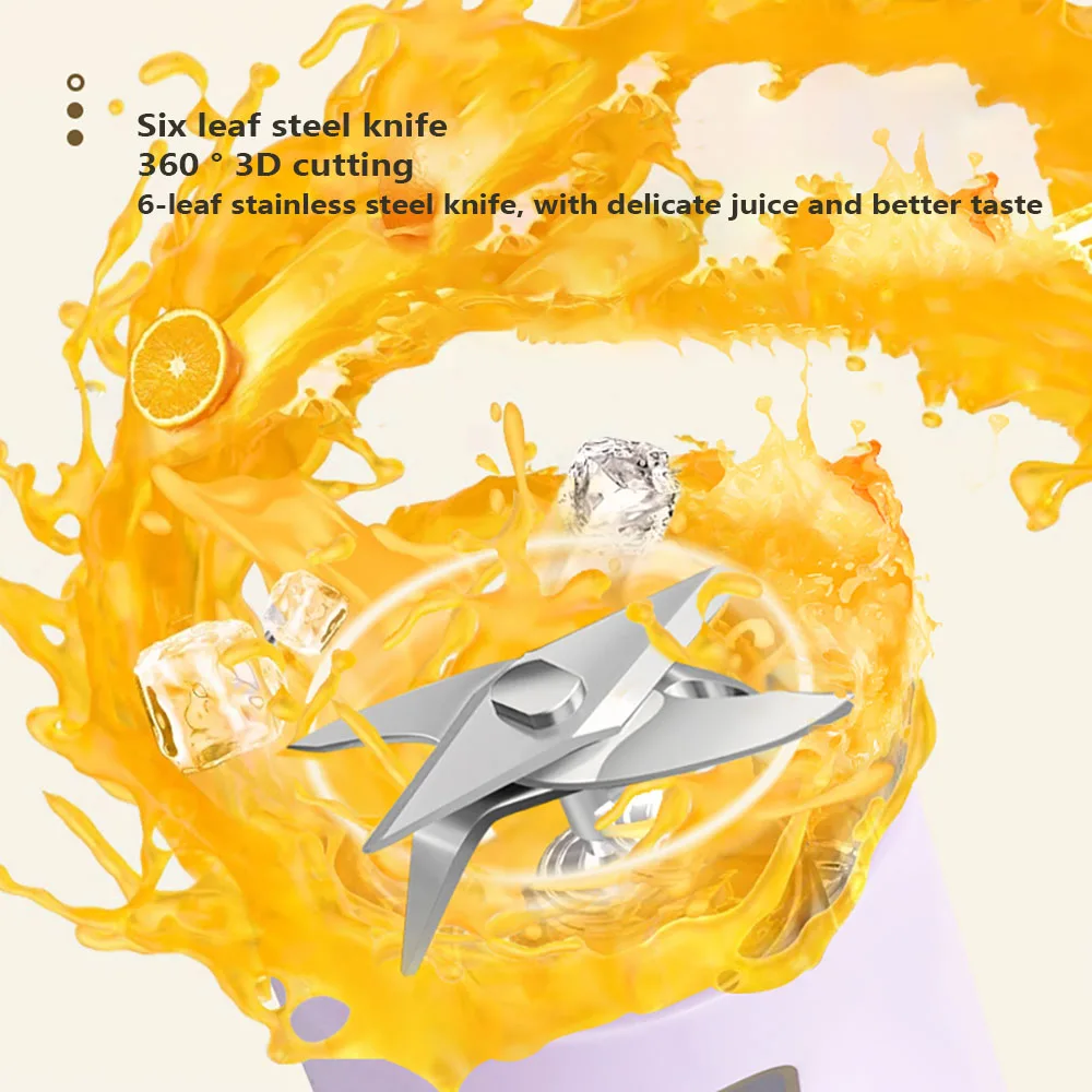 1pc-liquidificador espremedor elétrico portátil, misturador e extrator de frutas, fabricante de suco multifuncional para milkshakes e processamento de alimentos.
