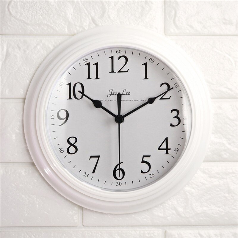 Horloge murale à 3d niveaux avec motif cheval blanc et coutures, style nordique et moderne, style phnom penh, décoration de salon: 22 x 22cm