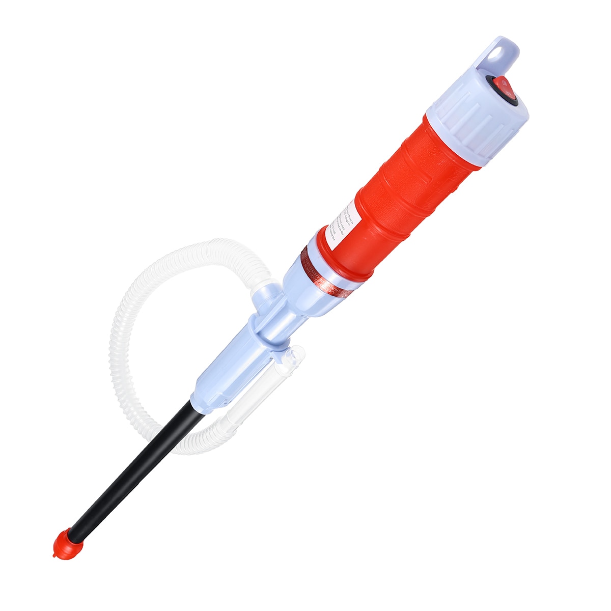 Red Electric Powered Pump Diesel Fuel Solvent Portable Battery Syphon Liquid Water Gas Oil Pump Power Transfer Tool Pumps