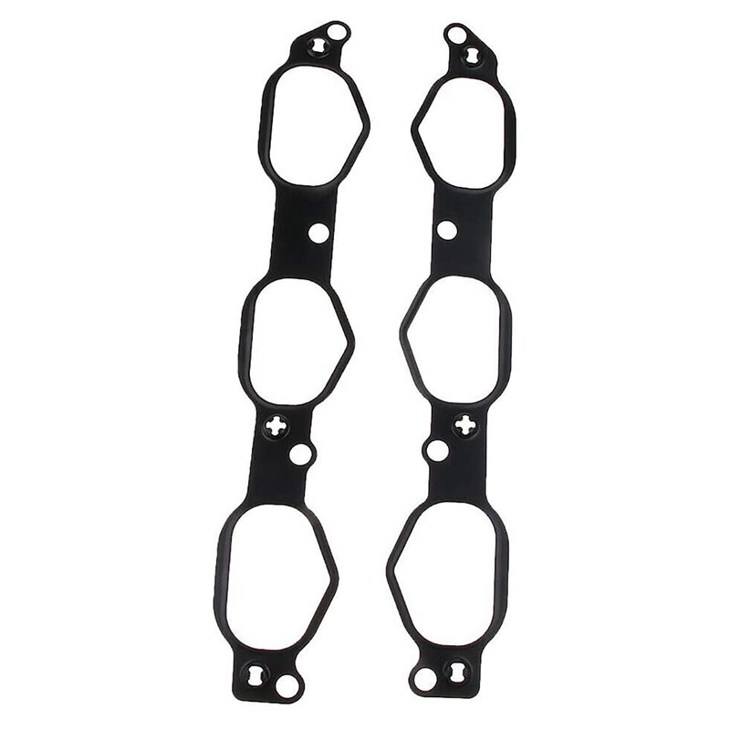 1 Pair Cheriezing Intake Manifold Gasket Set for Mercedes-Benz V6 6-Cylinder M272 2721412280 2721412380