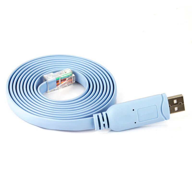 1.8M Usb Naar RJ45 Voor Cisco Usb Console Kabel Console Debug Lijn A7H5 Voor Cisco H3C Hp Arba 9306 huawei Router Rollover Console