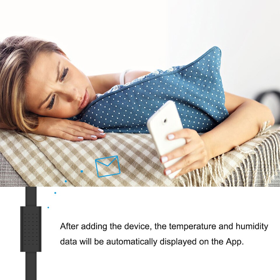 Broadlink HTS2 USB Port Tempetature Humidity Sensor Detector Work With Broadlink bestcon RM4 mini/RM4 Pro Smart Remote