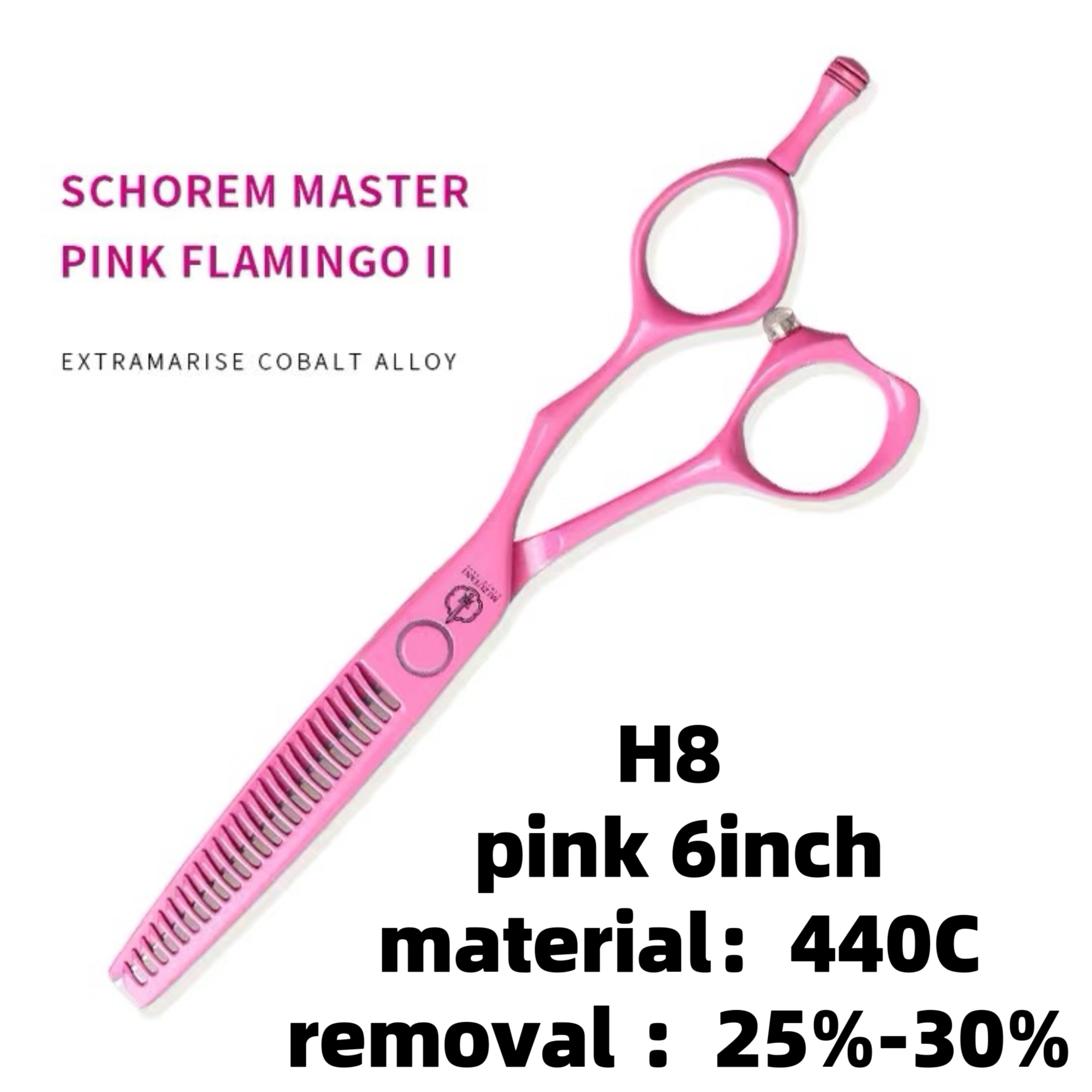 Kappersschaar 6 inch zwart schaar materiaal haarschaar kapperszaak kappersschaar gereedschap: Pruim