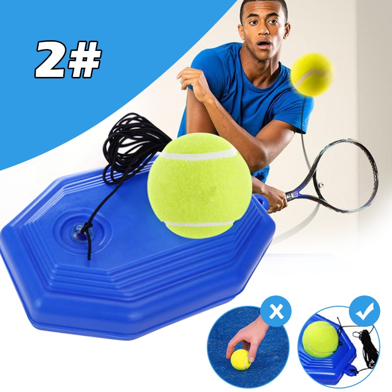 Intensive Tennis Trainer Tennis Practice Single Self-Study Training Rebound Tool DIN889