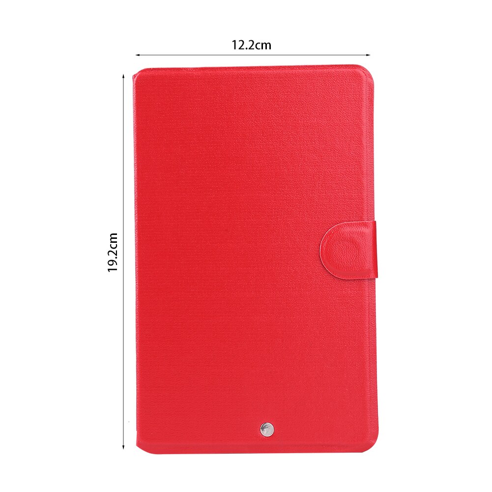 Phone Screen Amplifier Desktop Stand Holder Acrylic Leather Cell Phone Folding Screen Enlarger Desktop Support Bracket Stand: Red