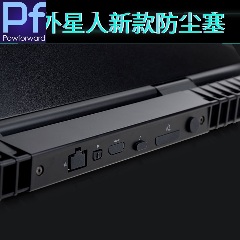 Für viele modelle Für Alienware M14 M17 M18 15 R4 R3 Computer Zubehör Silikon Anti Staub Stecker Abdeckung Stopper stecker