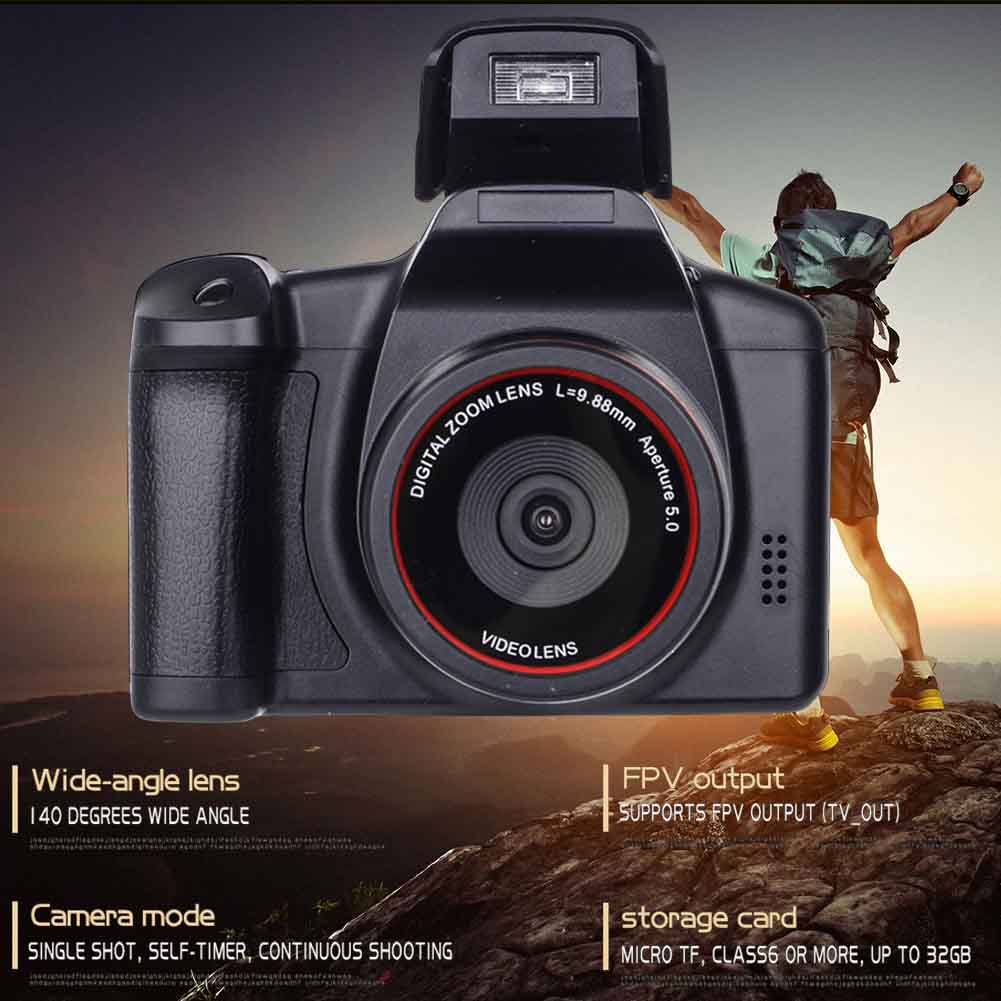 D05 Draagbare Hd Slr Geheugenkaart Av Interface 5 Max Megapixel Digitale Camera Anti Shock Usb 2.0 Tele 3.0 Inch lcd Groothoek