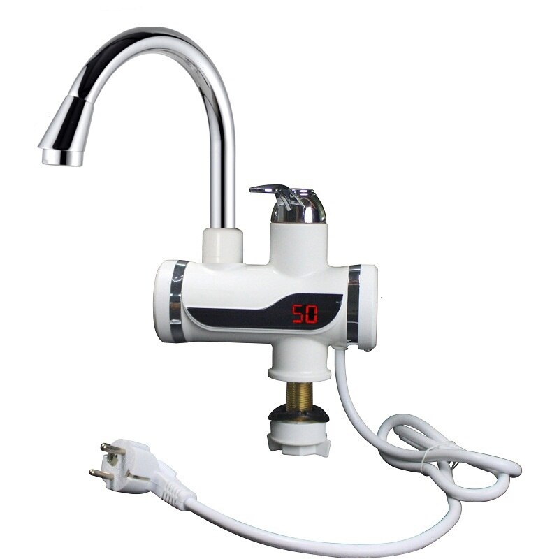 KBAYBO 3000W Tankless Wasser Heizung Dusche Instant Wasser Durchlauferhitzer Wasserhahn Instant wasserhahn 2 arten von heraus: big tap