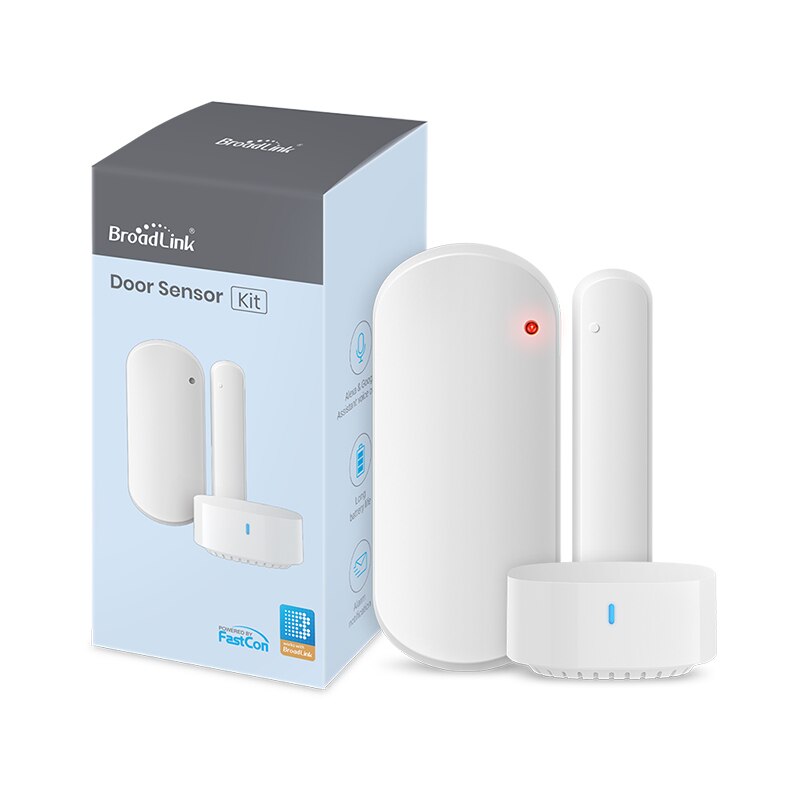 Broadlink-Kit de alarma WiFi para el hogar, sistema de seguridad inalámbrico, Sensor de puerta S3, Hub para seguridad inteligente