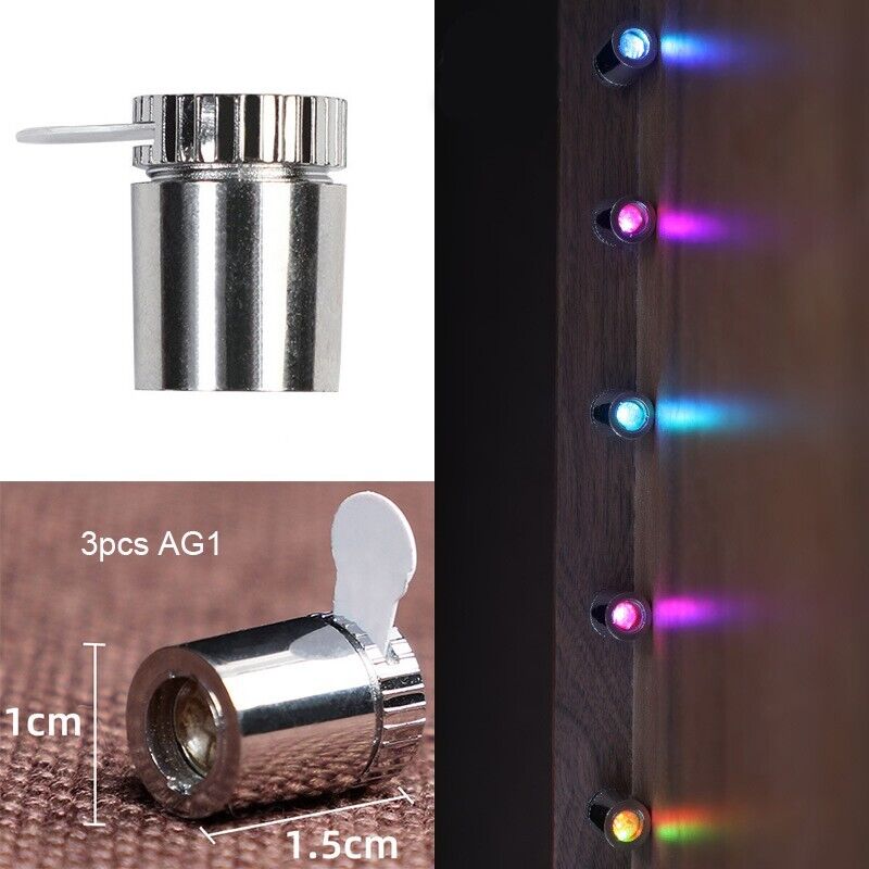 50pc winzige LED Micro Blitzlichter Farbwechsel Knopf zelle Batterie betrieben für DIY Craft Kits Miniatur Puppenhaus