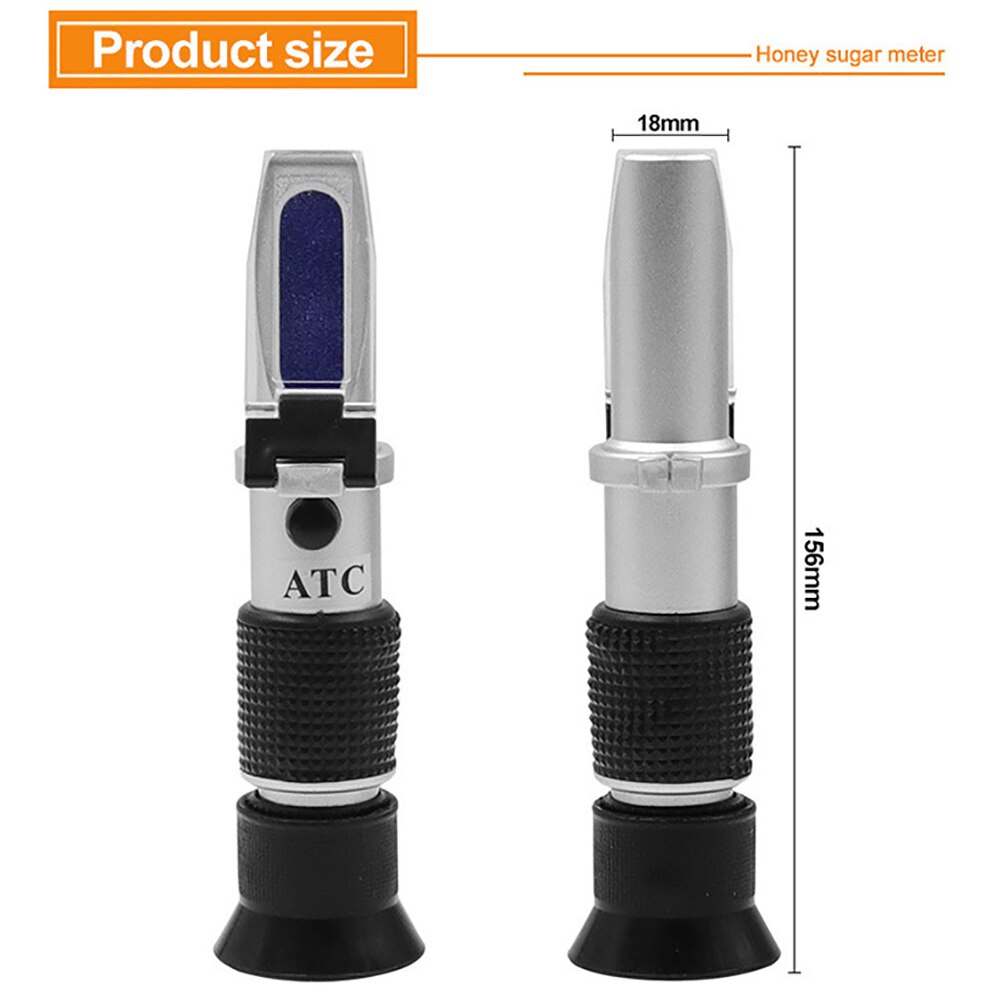 Automotive Antifreez Refractometer Freezing point Urea Adblue Battery fluid Glass water tester meter ATC Tool