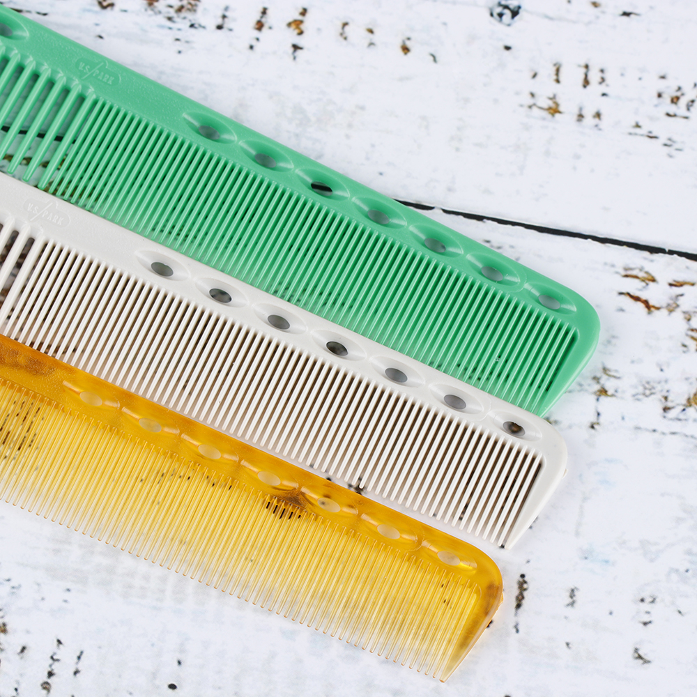 Peignes professionnels en plastique antistatique, pour Salon de coiffure, pour coupe de cheveux, 6 couleurs