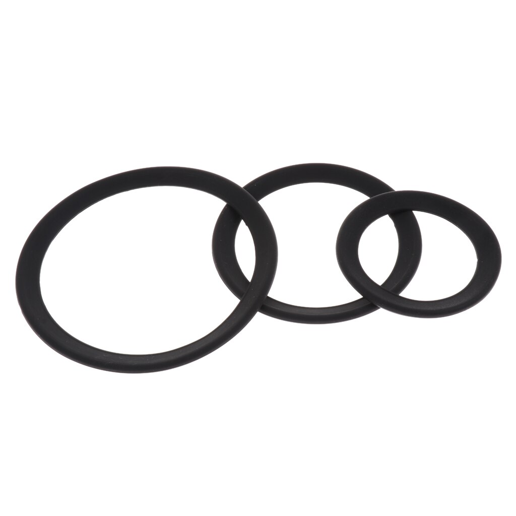 2 Stuks Zwarte Saxofoon Noise Ring Demper Ring Sax Dampener