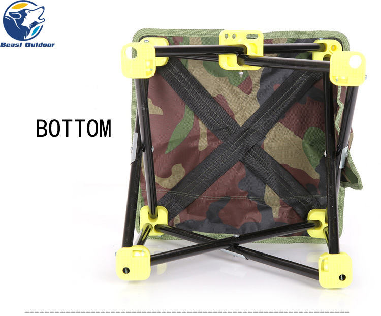 Outdoor Foldable Fishing Chair Ultra Light Weight Portable Folding Camping Aluminum Alloy Picnic Fishing Chair with Bag