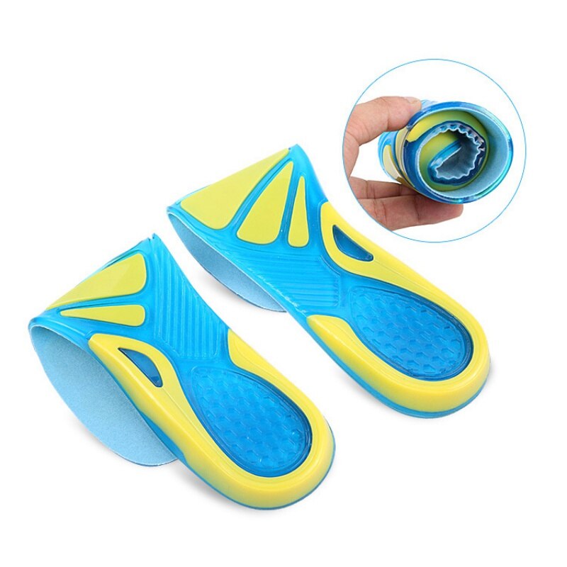 Silicon Gel Inlegzolen Voetverzorging voor Plantaire Fasciitis Hielspoor Running Sport Inlegzolen Schokabsorptie Pads arch orthopedische binnenzool