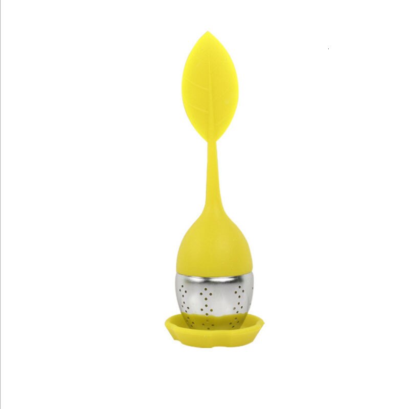 Leaf-Shape Tea Filter Tea Infuser Stainless Steel Tea Ball Tools Tea Strainer Brewing Device Herbal Spice Filter Kitchen Gadgets