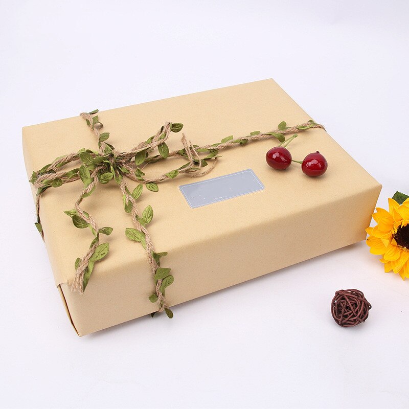 30m Kraft Verpackung Papier Rolle Glatte Braun Recycling Papier für freundlicher kunst Strauß DIY Verpackung Paket Verpackung Handwerk Poster