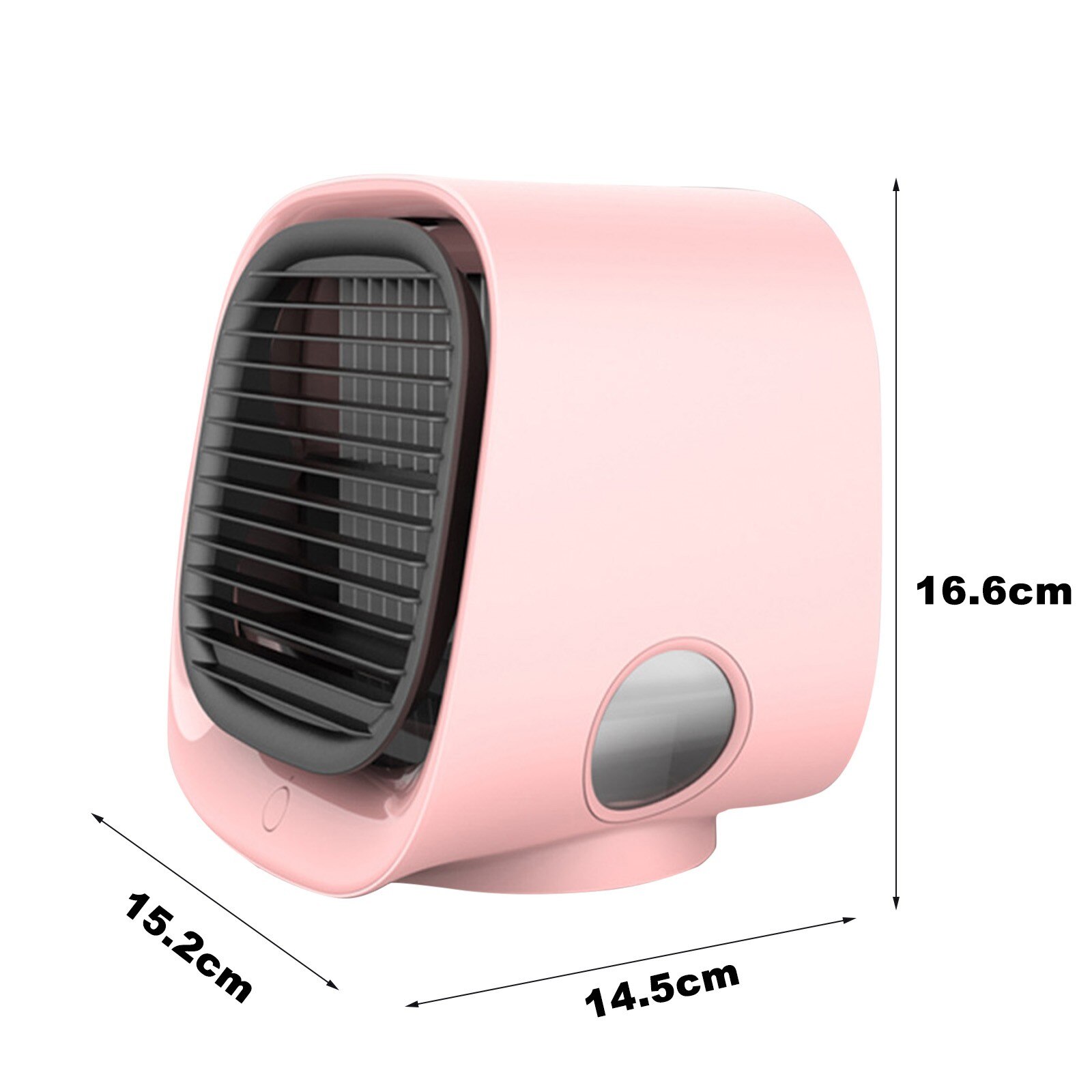 Desktop Air Conditioner Fan Usb Small Cold Air Purifying Humidifying Air Cooler 300ml Water Tank Capacity With Usb Cable Gadgets