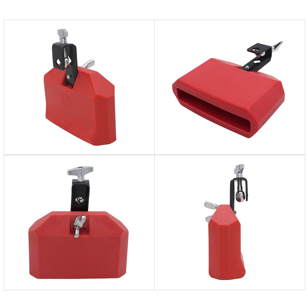 Cow Bell Noise Maker with Mallet Cowbell for Drum Set Percussion Instrument Music Education Tool for Cheering Alerting Sporting
