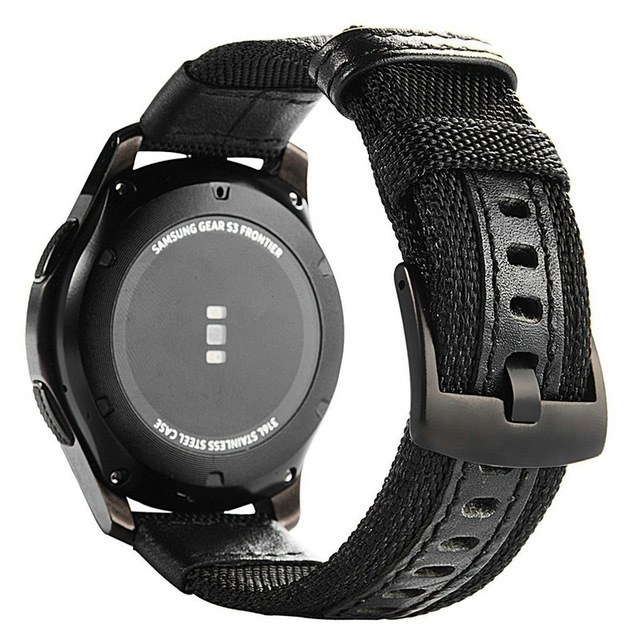 Correa de nailon de 20 a 22mm para Amazfit GTR 4 / 3 Pro/Stratos, pulsera para Amazfit GTS 4 3/Bip 3, pulsera deportiva