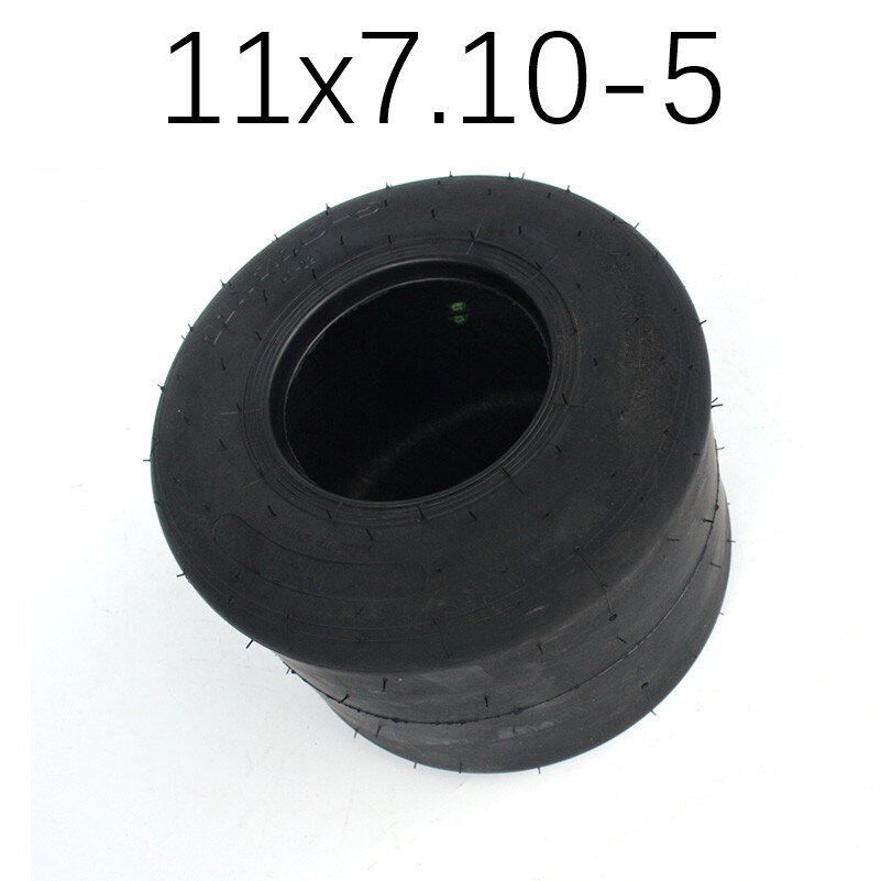 11x7.10-5 Tire for 168 Go Kart 5 Inch Tyre Rear Tires Fit for Drift Wheels