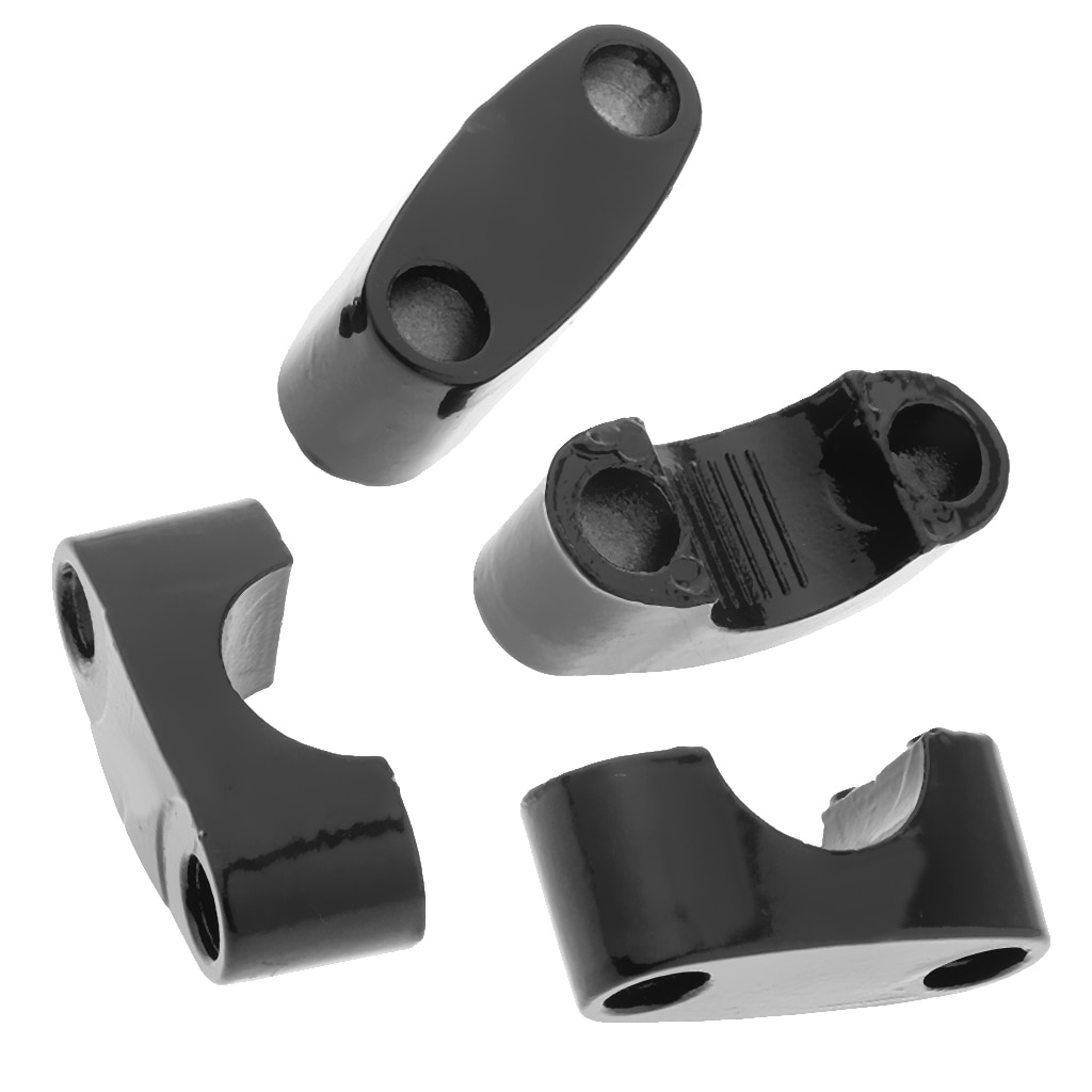 1 par 22mm motorcykel håndtag bar spejl mount holder klemme adapter universal pasform til de fleste motorcykler atv