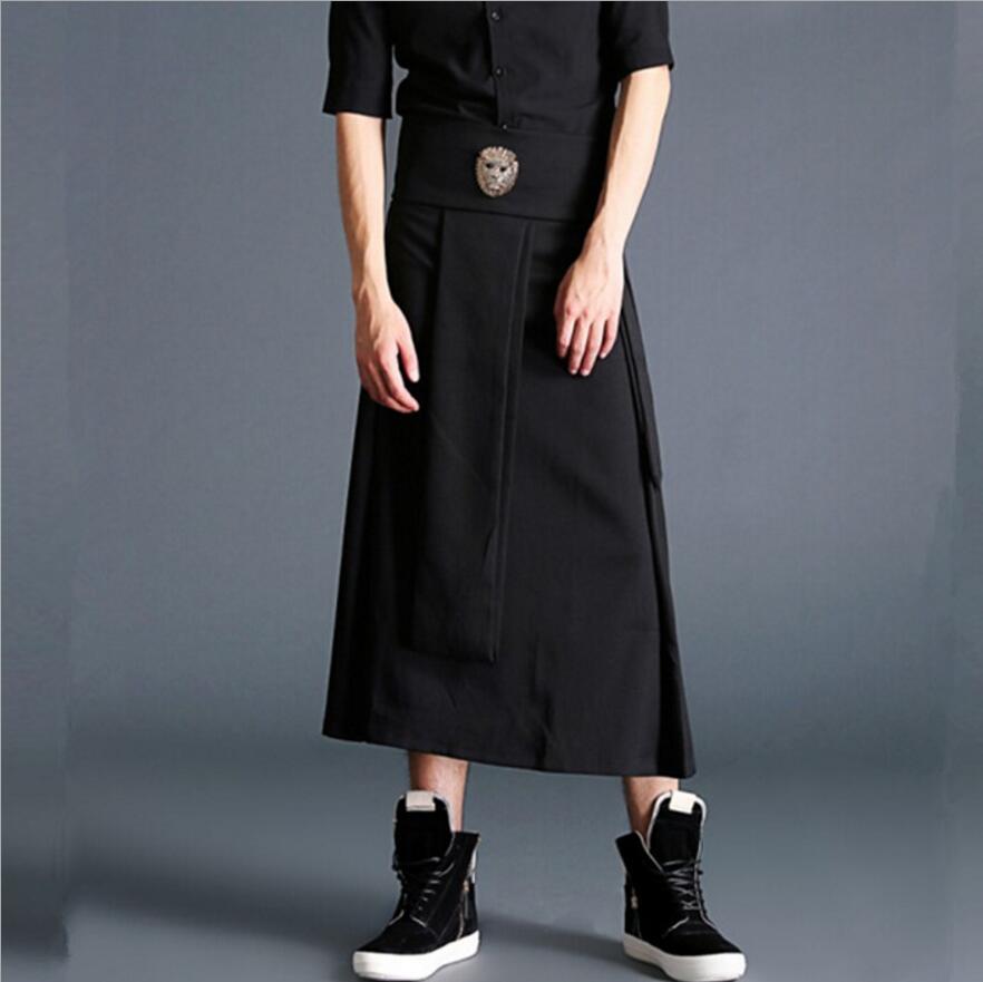men's clothing Hair Stylist GD Personality Performance dress hairdresser couple clothes Culotte costumes