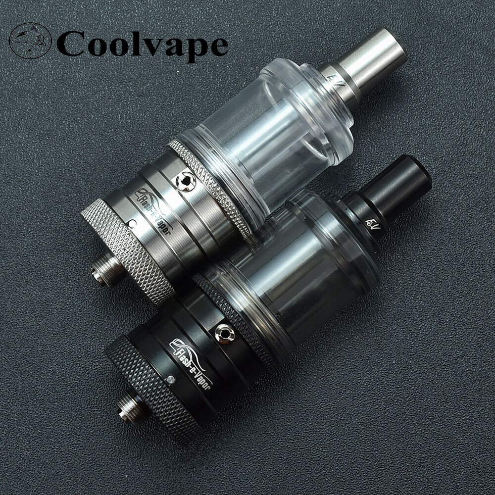 sxk Flash e Vapor V4.5S+ RTA MTL Atomizer SteamTuners Nano BellCap pc material bellcap with 510 mtl drip tip resin