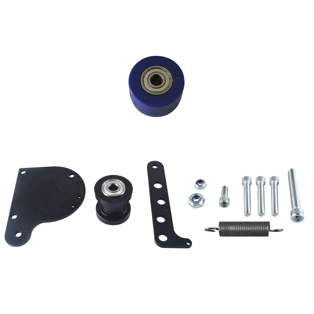 Zwarte Fiets Kettingspanner 50cc 66cc 80cc Motor Kit Gemotoriseerde Bike Onderdelen