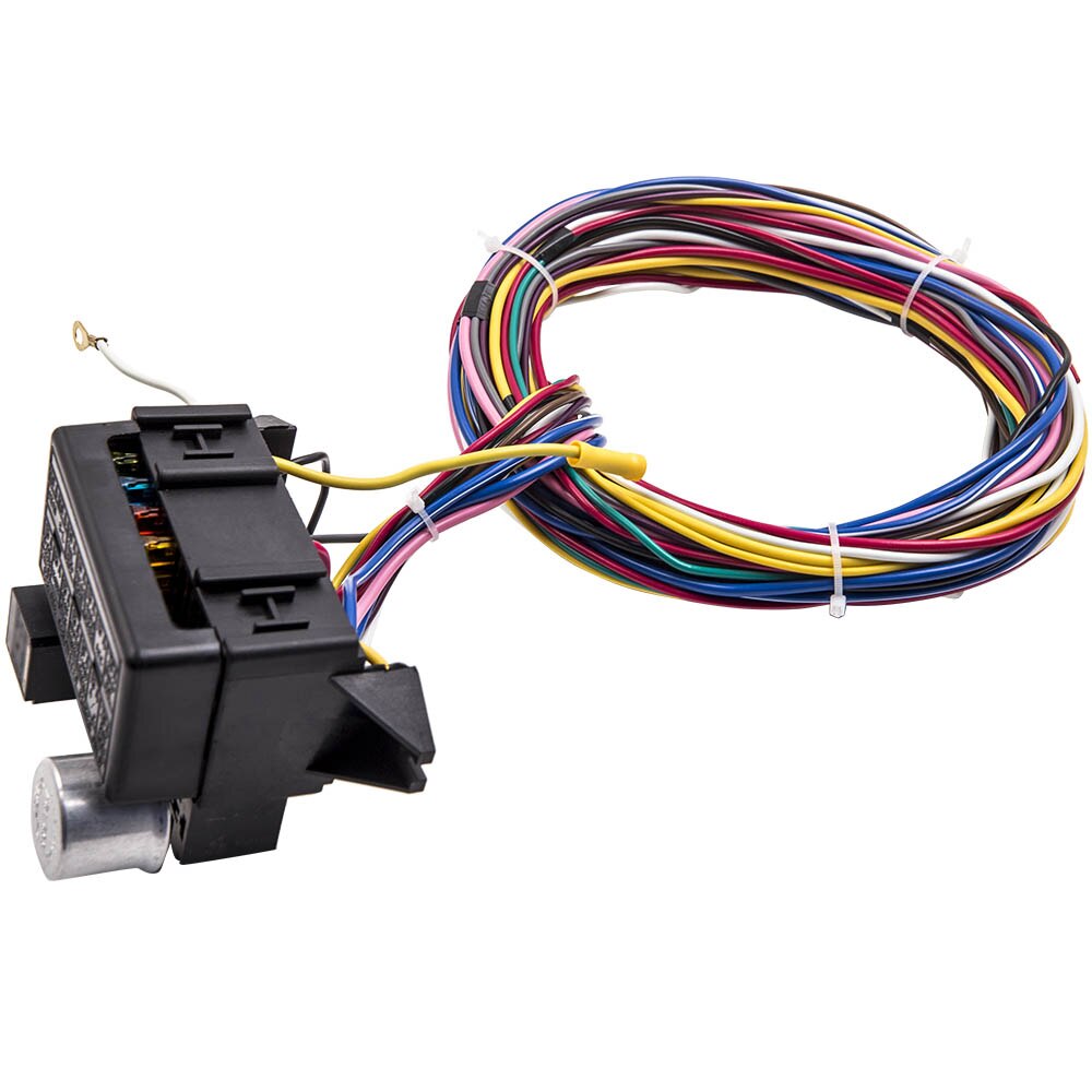 Universal 12 Circuit Wiring Harness Muscle Car Str... – Vicedeal