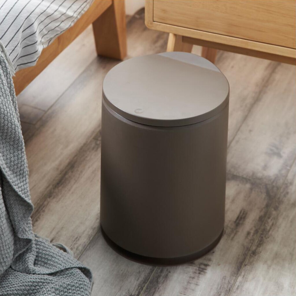 Home Room Hotel Trash Can - Dual Compartment Recycler - Kitchen Wastebasket