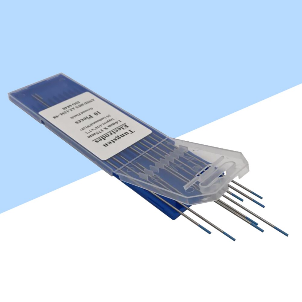 10pcs Portable Practical Tungsten Electrodes Welding Electrodes Welding Rods for Aluminum alloy Stainless Steel: Silver 3