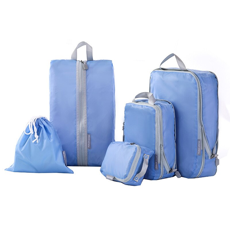 Saco de armazenamento de viagem terno bagagem divisão saco de armazenamento de roupas saco de classificação saco de roupa interior saco de armazenamento de viagem