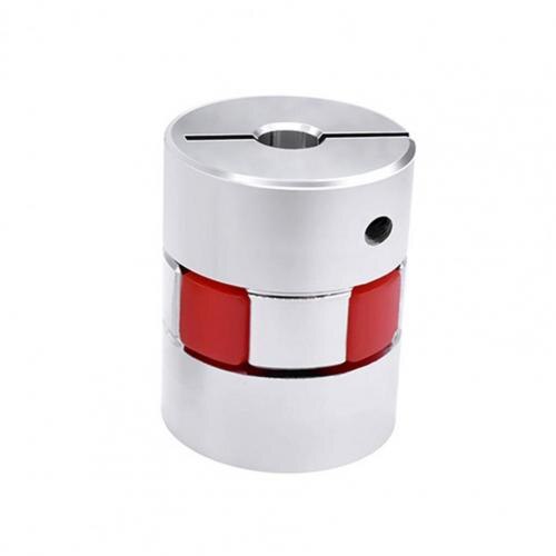 Welle Kupplung Zerlegbare flexibel Aluminium Legierung Integration Pflaume Koppler für 3D Drucker Aluminium Motor- Kiefer Welle Koppler: 1