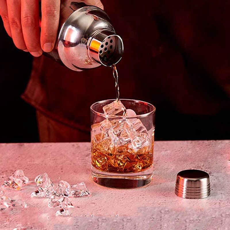-11 Pcs Barman Kit Cocktail Shaker Bar Gereedschap 25 Oz Rvs Bar Set Martini Mixer Muddler Jigger likeur Pourers