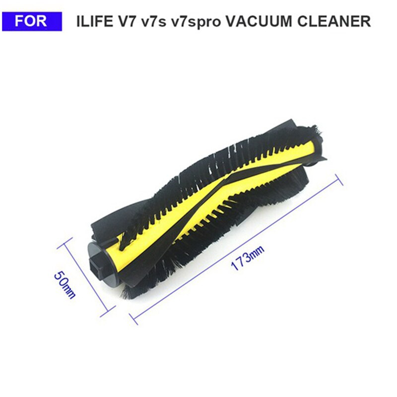 Piezas de Robot aspirador ILIFE V7/V7S/V7S Pro, cepillo principal/Cepillo Lateral/filtro Hepa ILIFE V7S Pro, accesorios