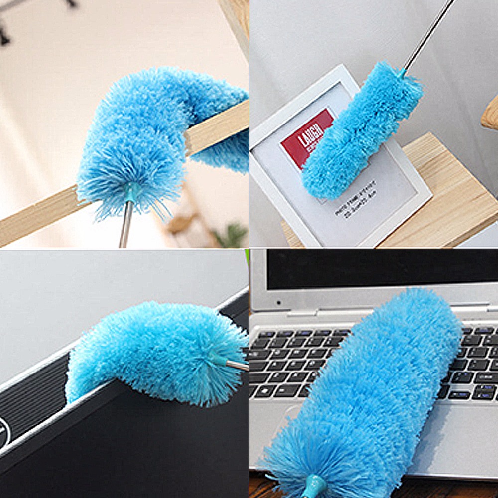 Duster Dust Cleaner Adjustable Stretch Extend Microfiber Feather Duster Furniture Dust Brush Household Cleaning Tools Static