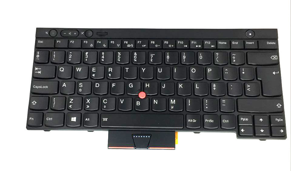 Backlit European Keyboard QWERTY 04X1382 for Lenovo for Lenovo Thinkpad T430 T430i T430s X230 X230i T530 T530i W530 L530