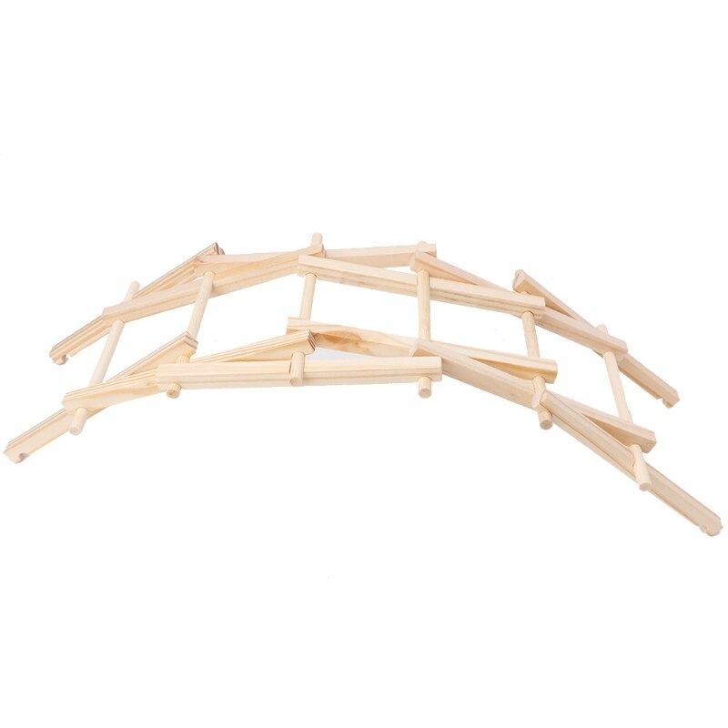 Da Vinci Brücke Pfadfinder Holz Bau Modell Bausatz Bausteine freundlicher Spielzeug