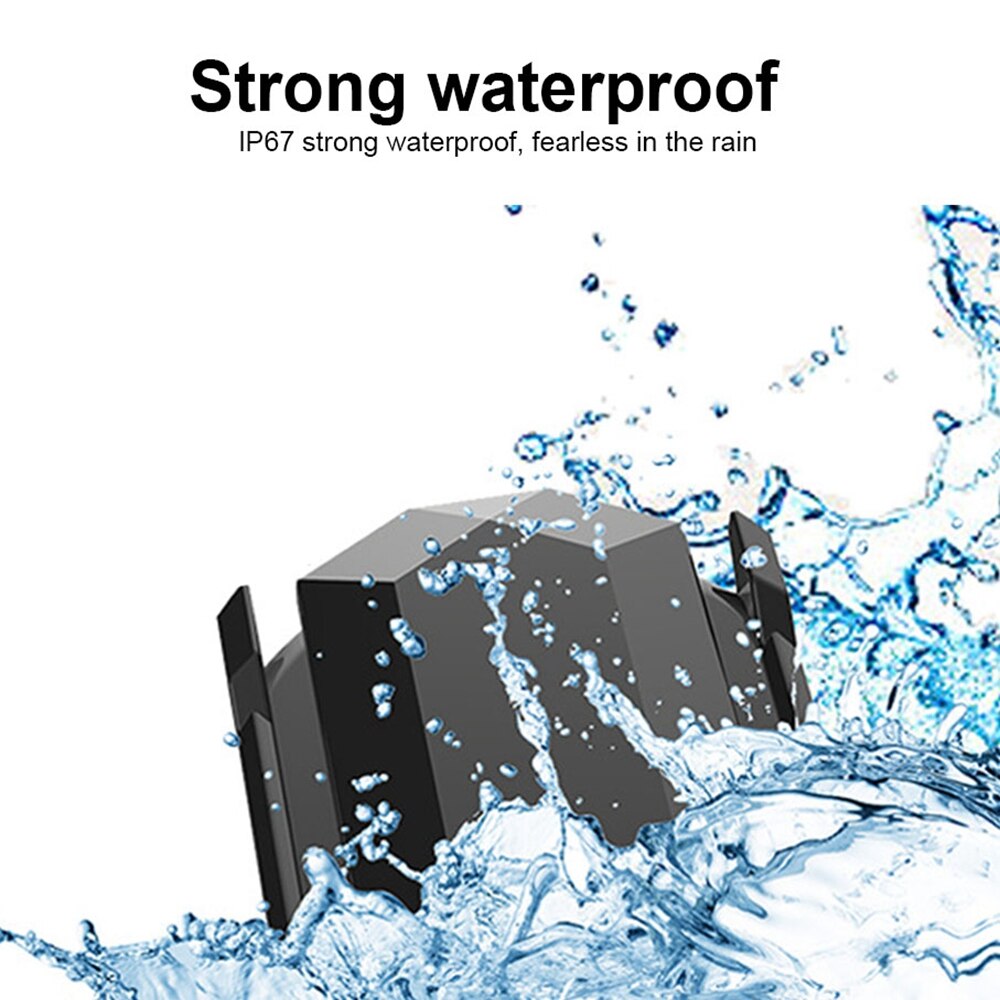 Cycling Speed or Cadence Sensor Waterproof Bike Speed Cadence Sensor ANT+ and Bluetooth 4.0 Wireless Bicycle RPM Sensor Computer