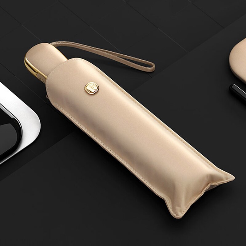 OLYCAT Ultralight Flat Automatic Umbrella Three-Fold Sunny Umbrella Portable Anti-UV Umbrella