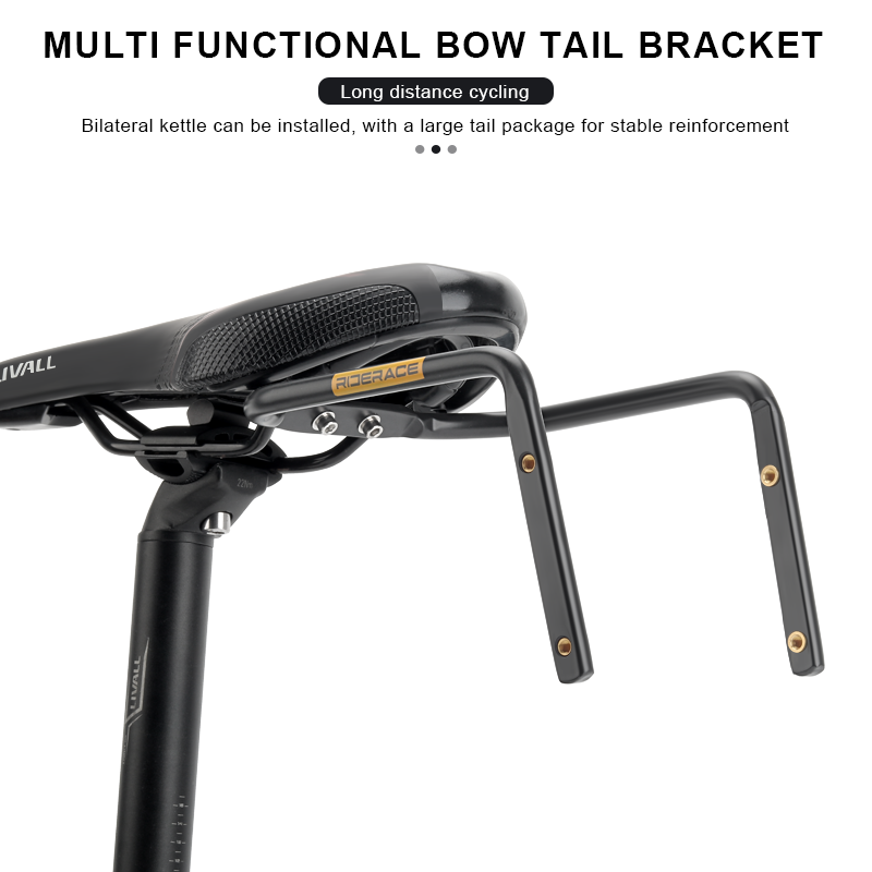 Bicycle Saddle Stabilizer Bracket Water Bottles Holder MTB Road Bike Luggage Rack Outdoor Cycling Saddle Bag Stabilizer Mount