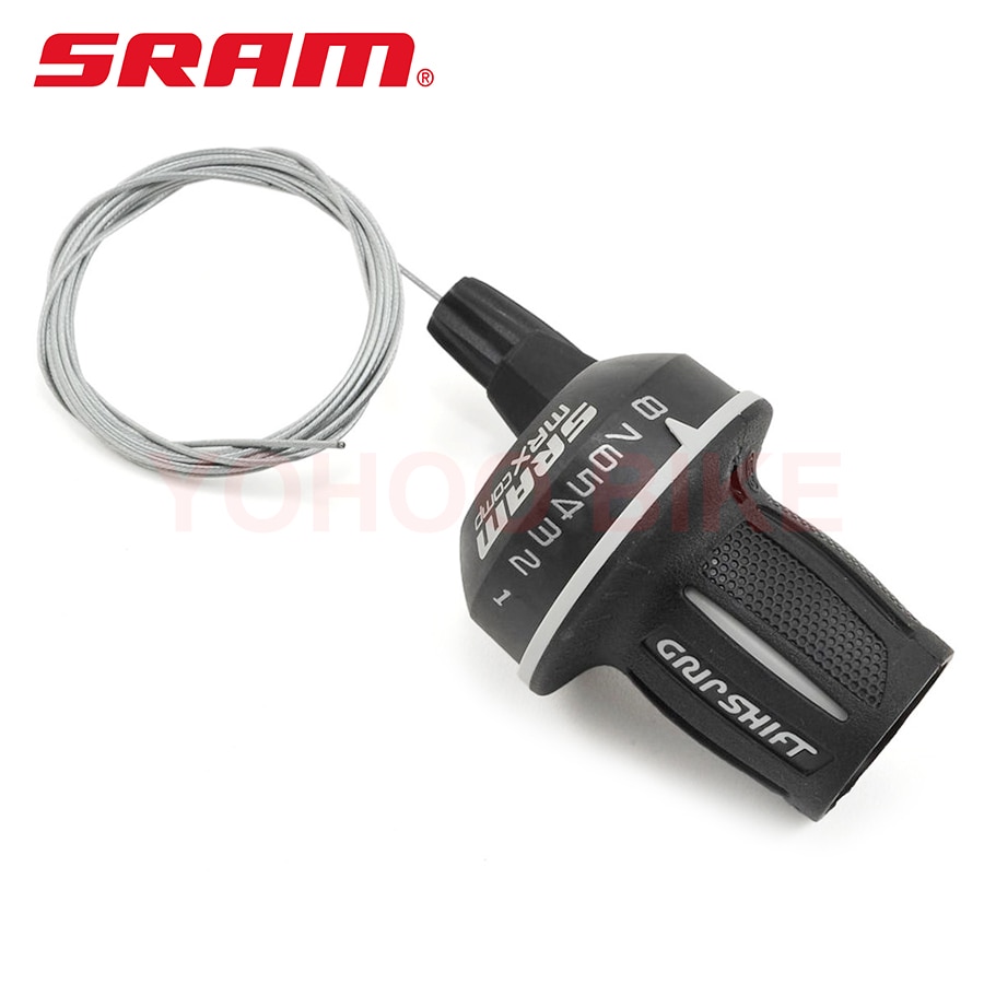 Sram 3.0 Twist Shifter 8 Speed Rear Grip Shift 1:1 Actuation Ratio for mtb mountain bike rear derailleurs bike parts