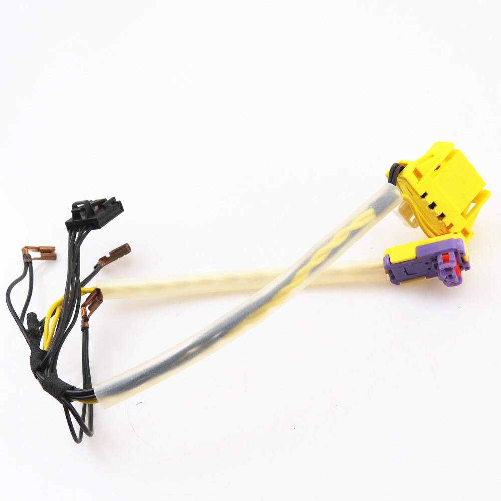FHAWKEYEQ-adaptador de enchufe de arnés de Cable para volante, multifunción para conductor VW Jetta MK4 Caddy Tiguan Golf MK6 Passat B7 5K0971584C