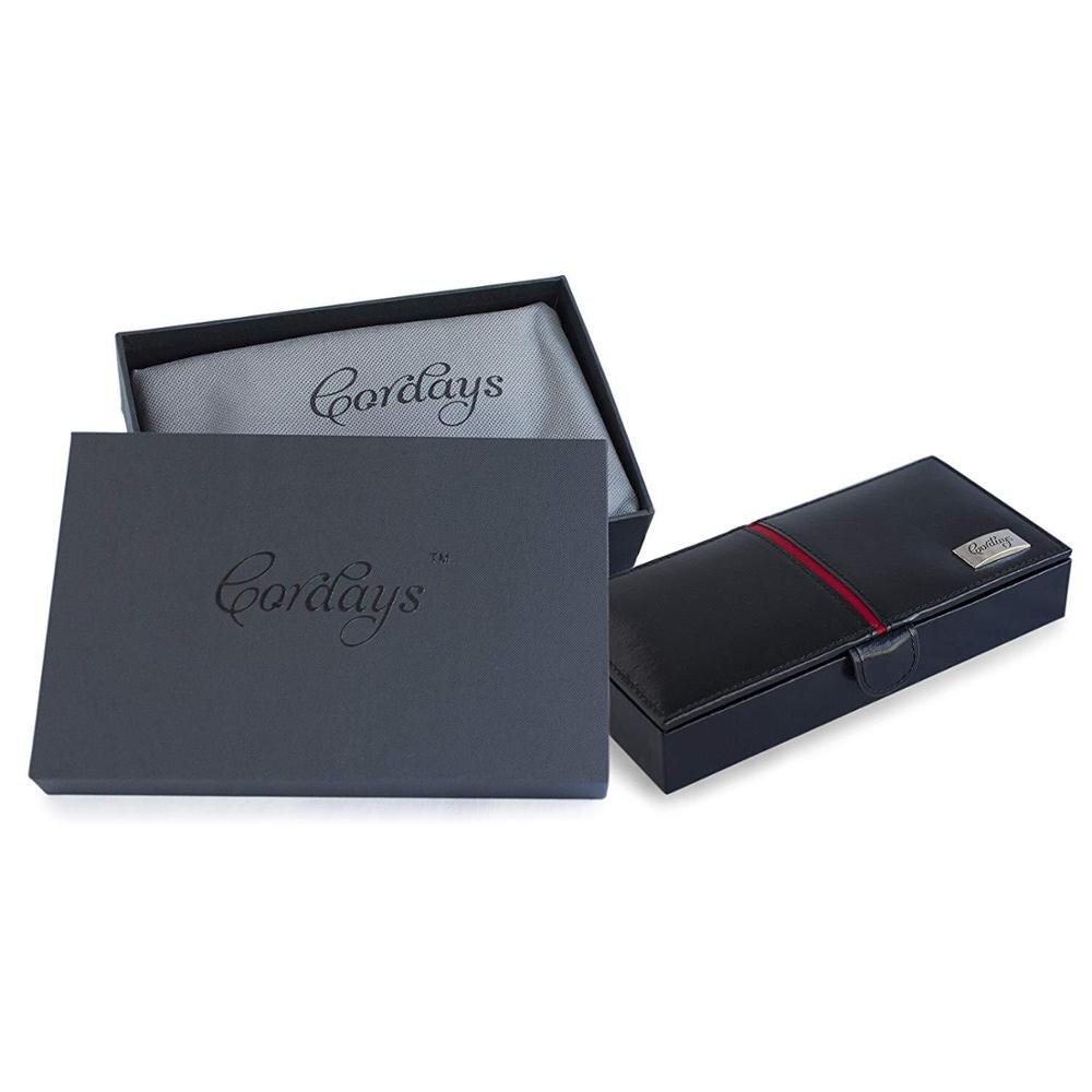 Cordays - Estuche Deluxe en Piel para Gemelos y Anillos Premium-