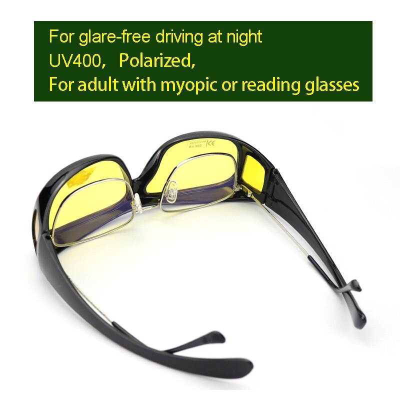 NIUDADA nachtsicht brille Nacht Sonnenbrille Fahren Verbesserte Licht Gläser goggle