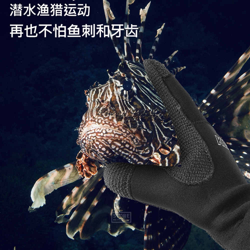 Gants de plongée en néoprène 5mm, flipper de natation, plongée sous-marine, Kitesurf, gants de Surf pour la pêche sous-marine