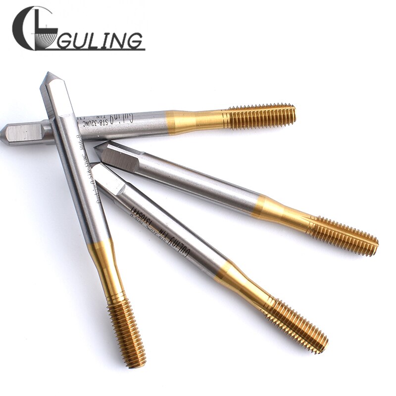 HSSE Insert STI With Tin Forming Tap ST M2 M2.5 M3 M4 M5 M6 M8 M10 X0.45 X0.5 X0.7 X0.8 X1.25 X1.5 Machine Screw Thread Taps